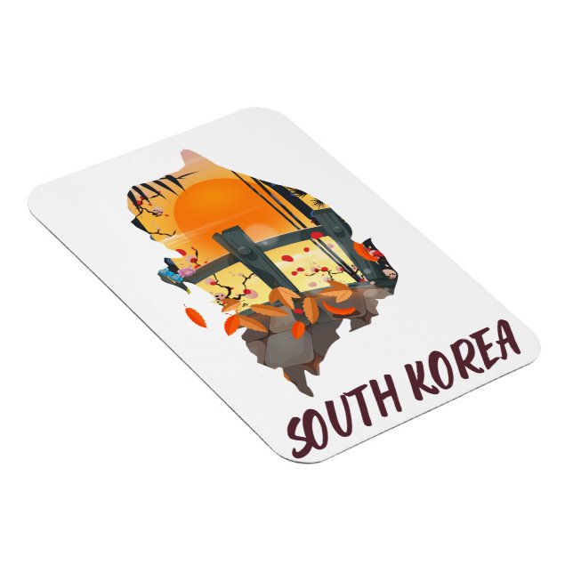 South Korea Magnet (Right Side)