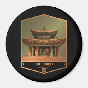 South Korea Magnet