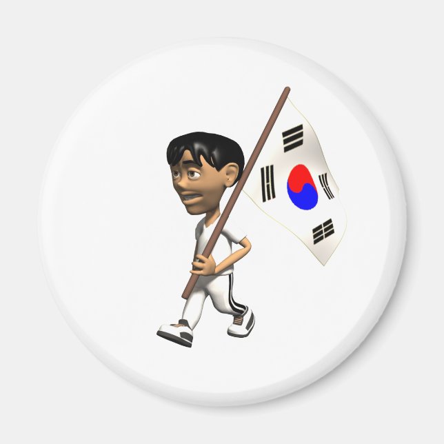South Korea Magnet (Front)