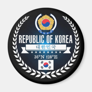 South Korea Magnet