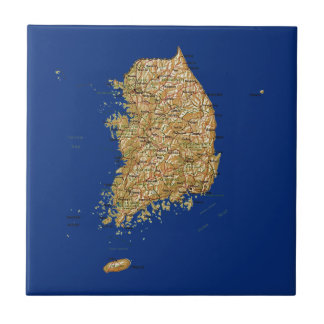 South Korea Map Tile