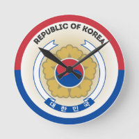 South Korea National Emblem Circle Shape