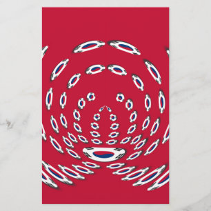 South Korea National Flag: Korean Taegeukgi Pride Stationery