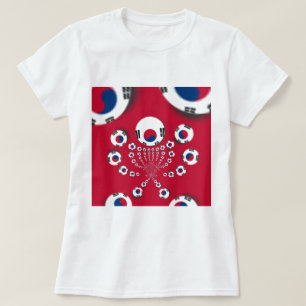 South Korea National Flag: Korean Taegeukgi Pride  T-Shirt