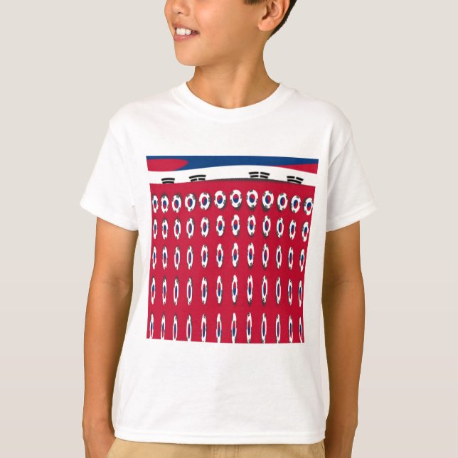 South Korea National Flag: Korean Taegeukgi Pride  T-Shirt (Front)