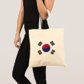 South Korea National World Flag Tote Bag (Front (Product))