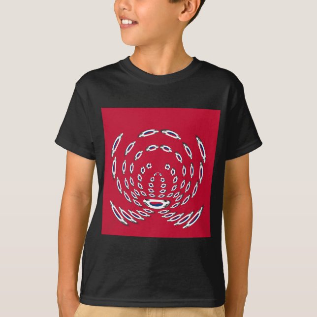 South Korea Polka Dot flag T-Shirt (Front)