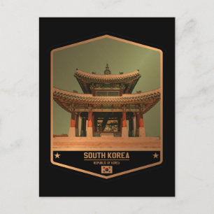 South Korea Postcard