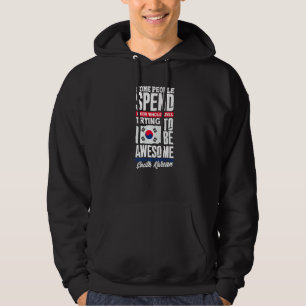 South Korea South Korean South Korea Flag Funny Qu Hoodie