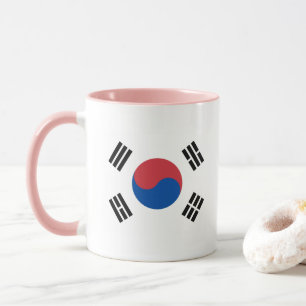 South Korean Flag - Korea - Taegeukgi - 대한민 Mug