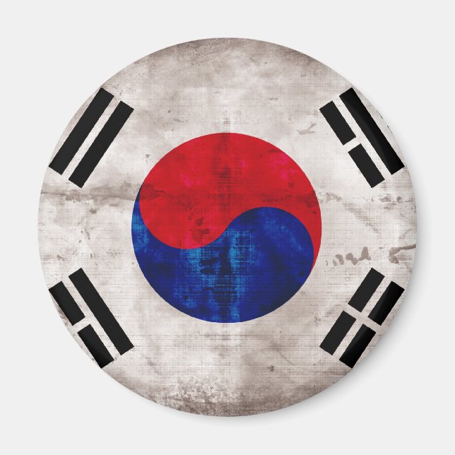 South Korean Flag Magnet (Front)