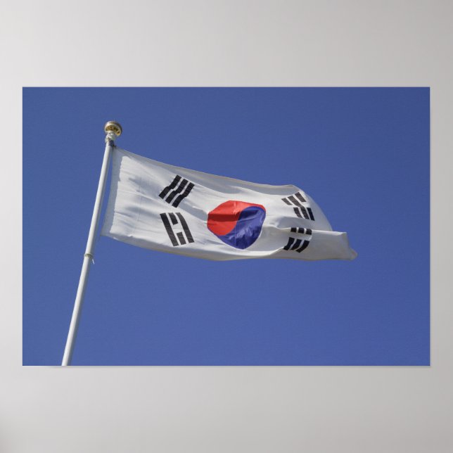 South Korean Flag Poster (Front)
