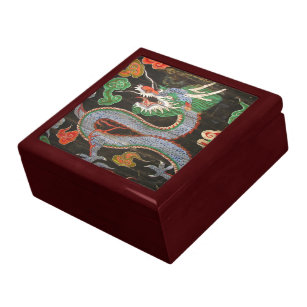 South Korean Seoul Namdaemun Asian Dragon Gift Box