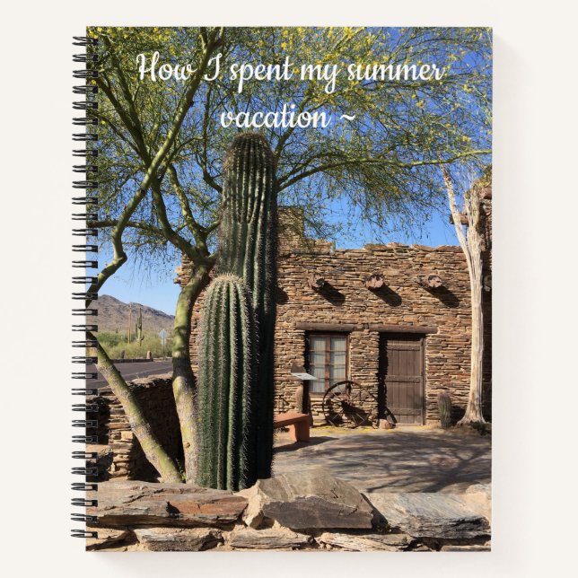 South Mountain Park; Phoenix, AZ - Travel Notebook (Front)