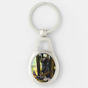 South of Heaven, West of Hell Keychain