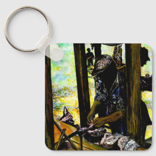 South of Heaven, West of Hell Keychain