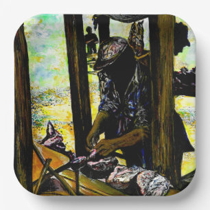 South of Heaven, West of Hell Paper Plate