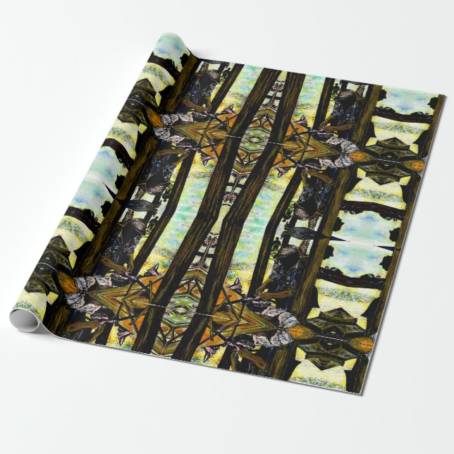 South of Heaven, West of Hell Wrapping Paper (Unrolled)