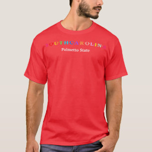 South olina USA Palmetto State T-Shirt
