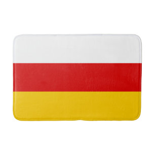 South Ossetia Flag Bath Mat
