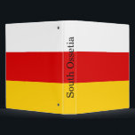 South Ossetia Flag Binder<br><div class="desc">Patriotic flag of South Ossetia.</div>