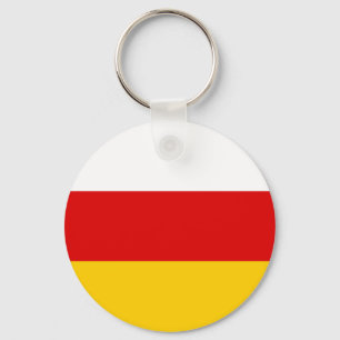 South Ossetia Flag Keychain