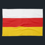 South Ossetia Flag Kitchen Towel<br><div class="desc">Patriotic flag of South Ossetia.</div>
