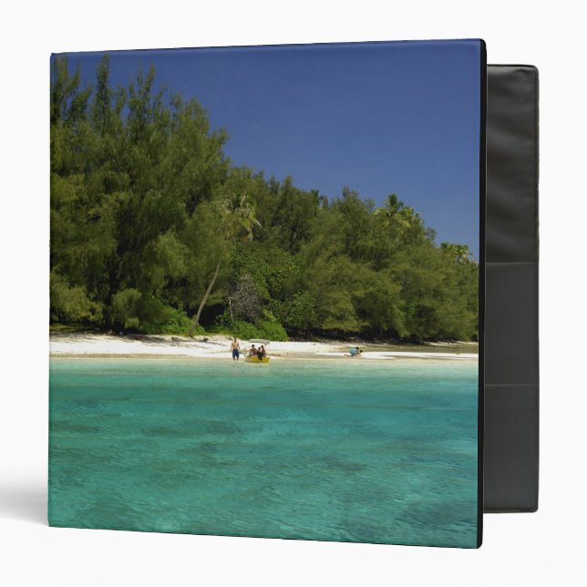 South Pacific, French Polynesia, Moorea Binder (Front/Inside)