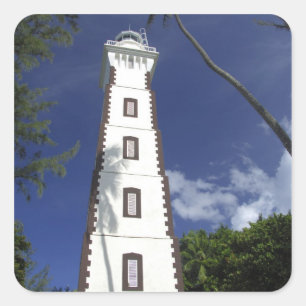 South Pacific, French Polynesia,Tahiti. Venus Square Sticker
