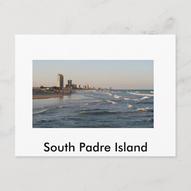 South Padre Island Postcard (Front)