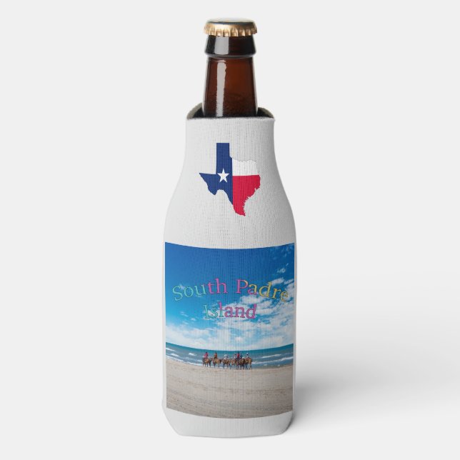 South Padre Island, Texas, Bottle Cooler (Bottle Front)