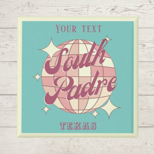 South Padre island texas Retro Vintage Magnet