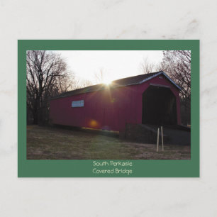 South Perkasie Covered Bridge Postcard