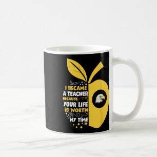 South Pike Eagles Logo I Became A Teacher Hs Coffee Mug