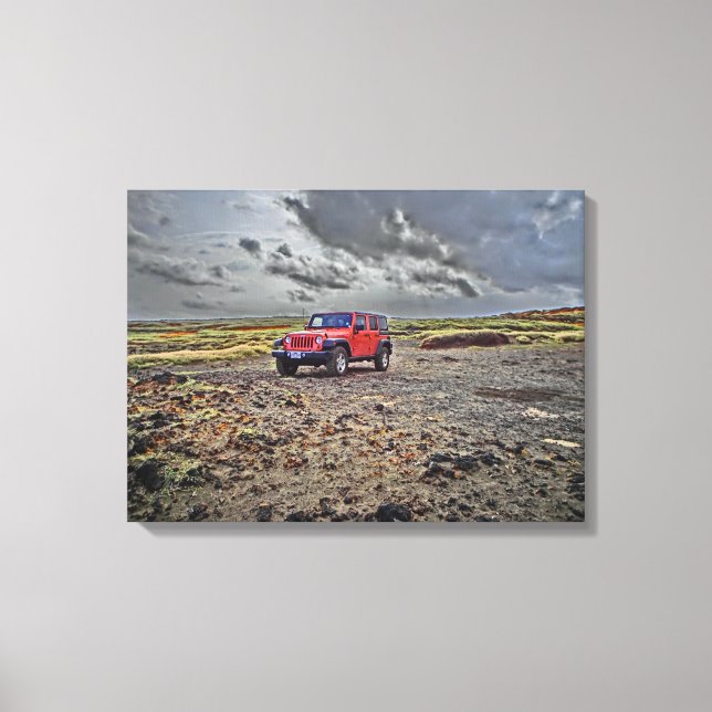 South Point Hawaii jeep adventure canvas art (Front)