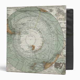 South Polar Region Map Binder