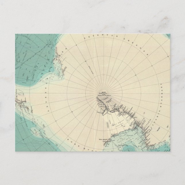 South Polar regions Postcard (Front)