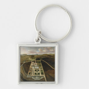 South Prospect of Hampton Court, Herefordshire, c. Keychain