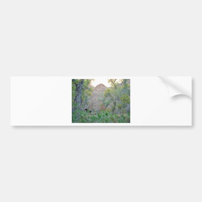 South Rim Grand Canyon National Park Phantom Ranch Bumper Sticker (Front)