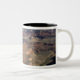 South Rim view of the Grand Canyon, Arizona, Two-Tone Coffee Mug