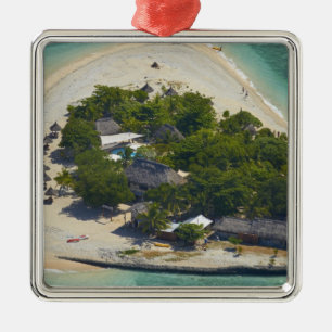 South Sea Island, Mamanuca Islands, Fiji Metal Ornament