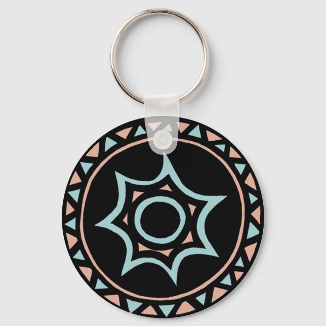 South Seas Design - Keychain (Front)