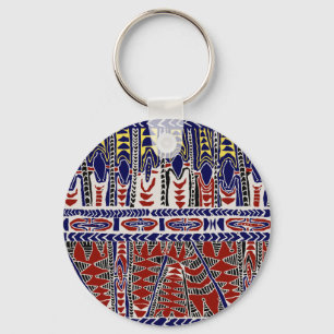 South Seas Samoa Batik Keychain