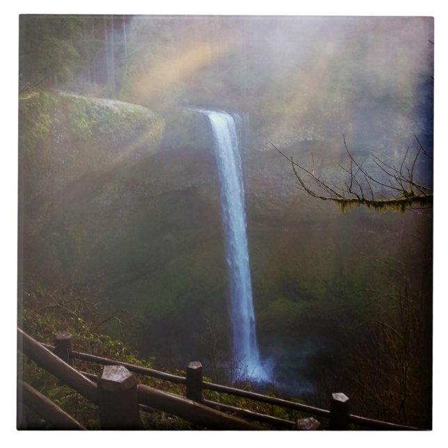 South Silver Falls, OR Tile (Front)