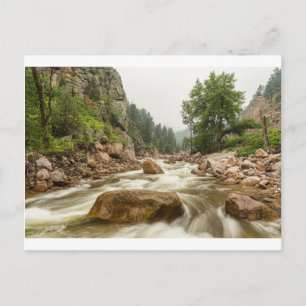 South St Vrain Canyon Boulder County Colorado Postcard