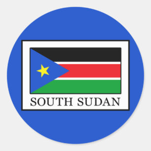 South Sudan Classic Round Sticker