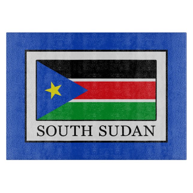 South Sudan Cutting Board (Front)