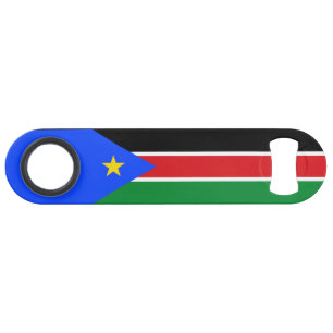 South Sudan Flag Bar Key