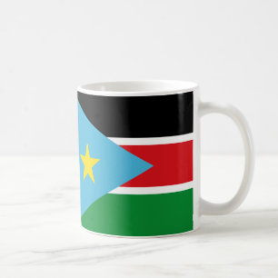 South Sudan Flag Ceramic Coffee Mug