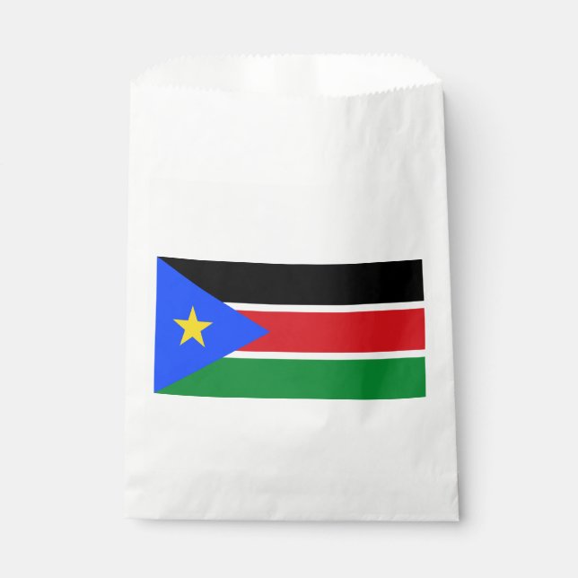 South Sudan Flag Favour Bag (Front)